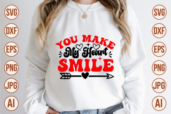 Download You Make My Heart Smile Retro Designs - You make my heart smile retro designs Collection